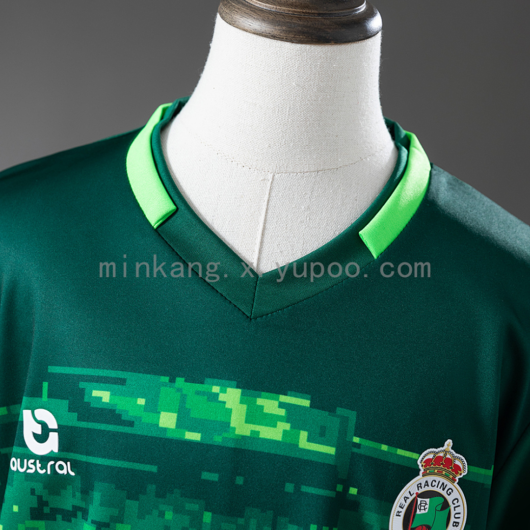 Racing de Santander 25/26 Away Kids Kit Jersey SIZE 16-28 10