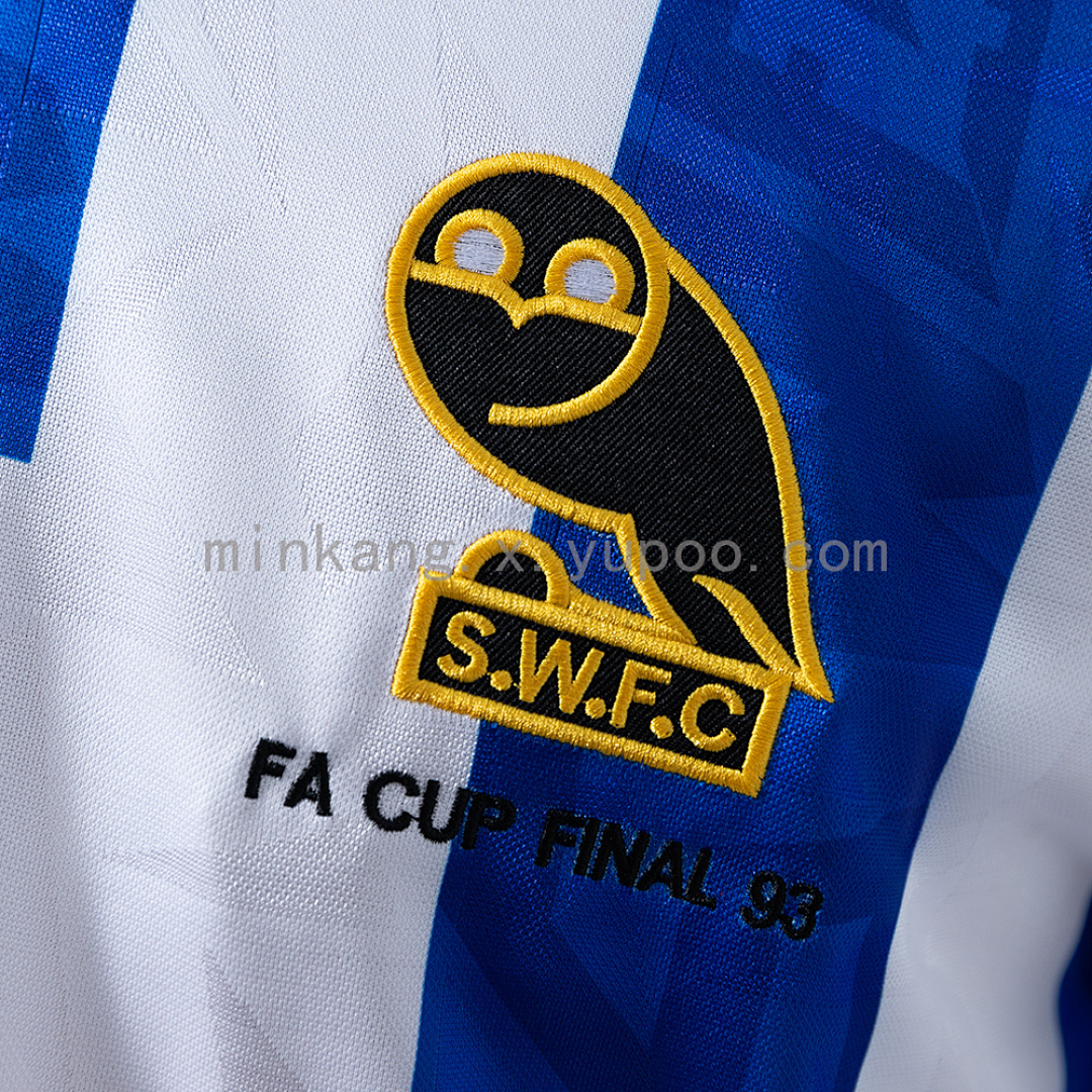 Sheffield Wednesday 92/93 Home Retro Jersey S-XXL 7