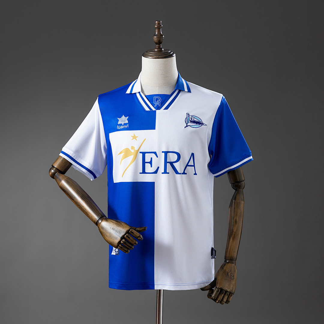 Deportivo Alavés 99/00 Home Retro Jersey S-XXL 2