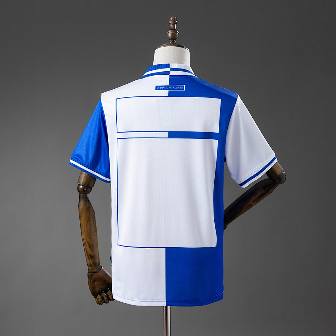 Deportivo Alavés 99/00 Home Retro Jersey S-XXL 3