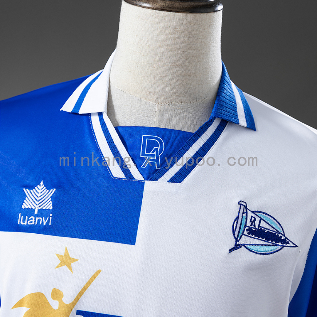 Deportivo Alavés 99/00 Home Retro Jersey S-XXL 9