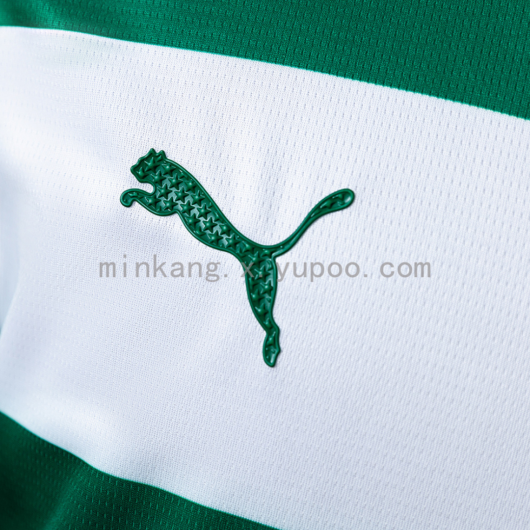 Palmeiras 25/26 Special Edition - White and Green Striped Jersey S-4XL 6