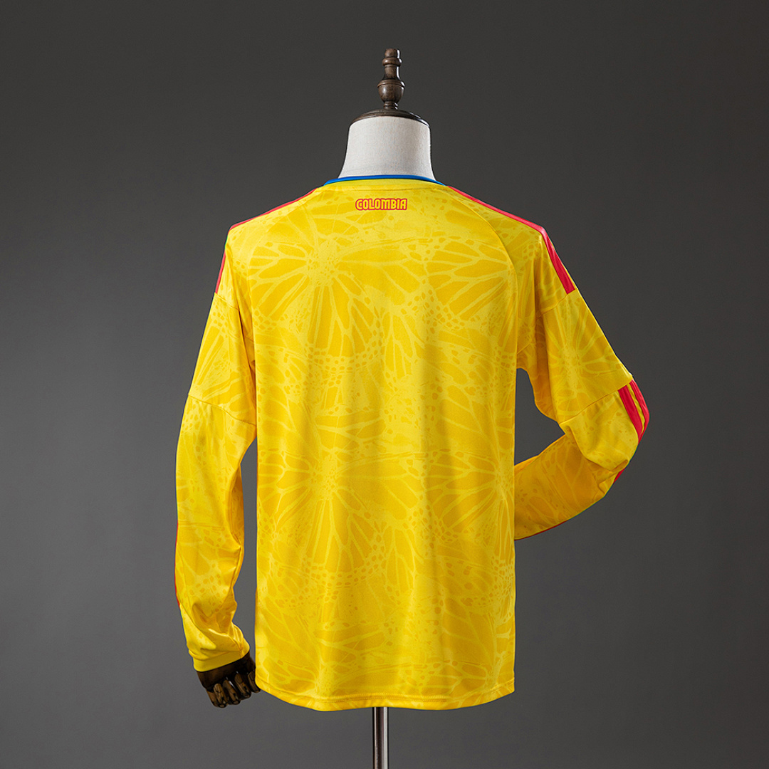 Colombia 2026 Home Long-Sleeve Jersey S-4XL 2