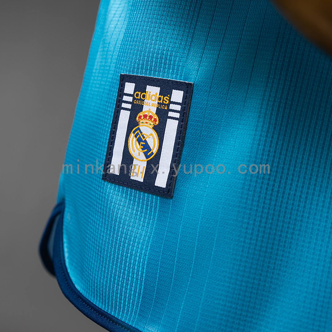 Real Madrid 99/00 Third Away Long-Sleeved Retro Jersey S-XXL 4