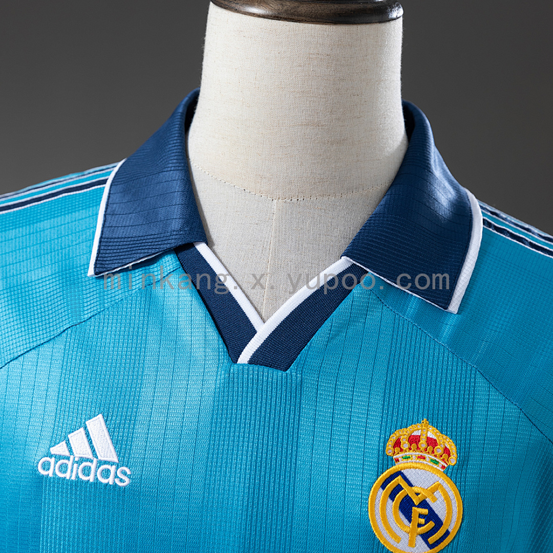 Real Madrid 99/00 Third Away Retro Jersey S-XXL 10