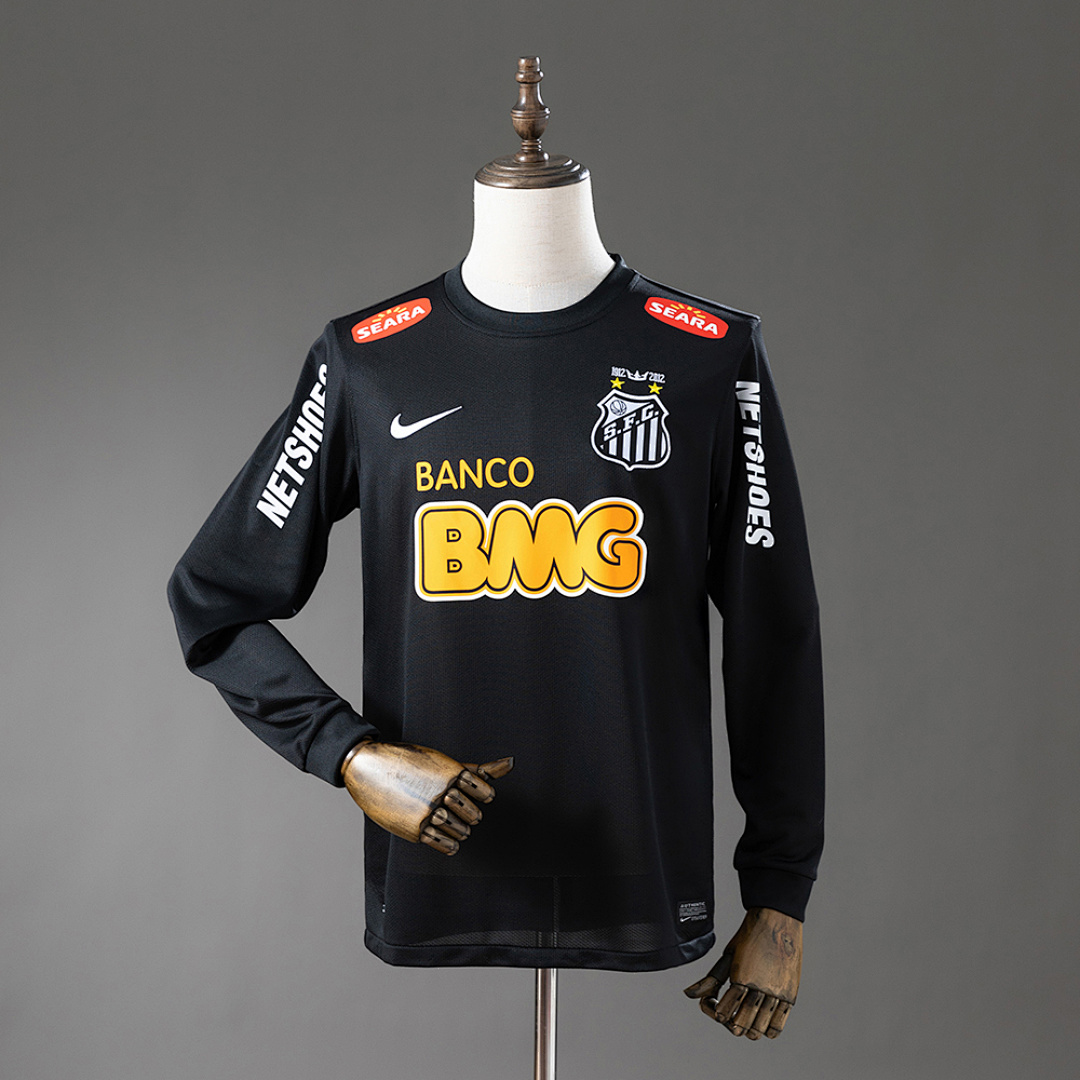 Santos 12/13 Away Long-Sleeve Retro Jersey S-XXL 2