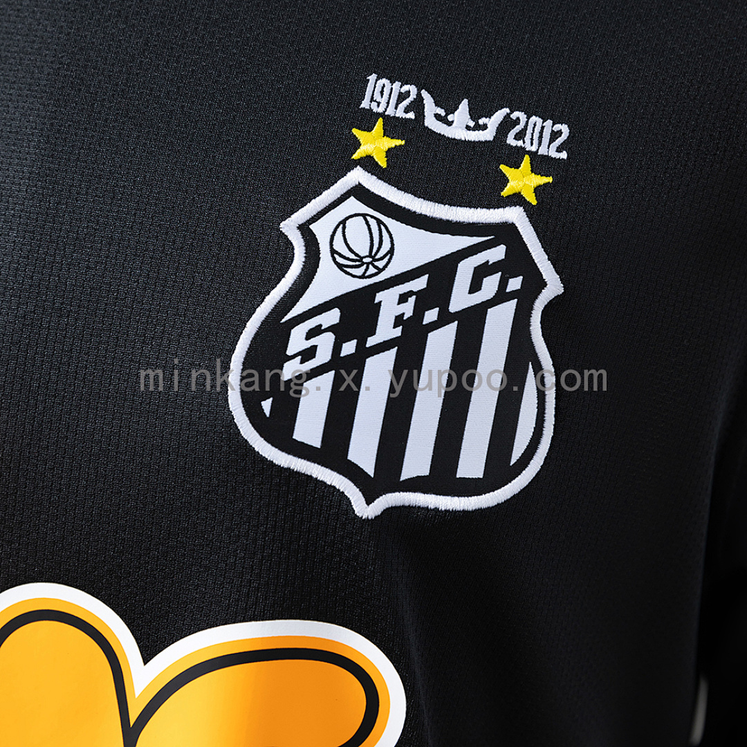 Santos 12/13 Away Long-Sleeve Retro Jersey S-XXL 8
