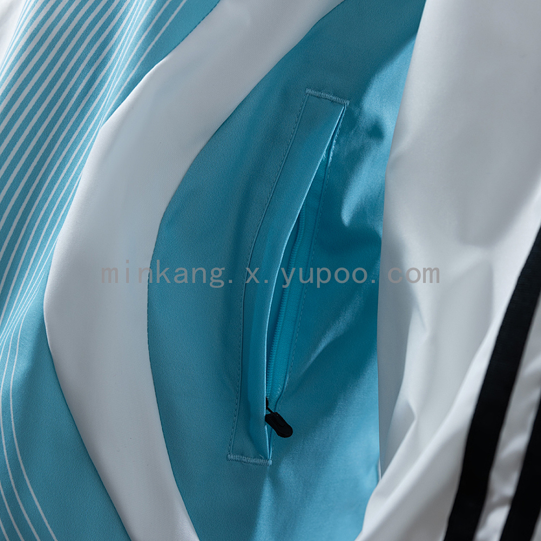 Argentina 05/06 Retro Windbreaker - White & Blue S-XXL 4