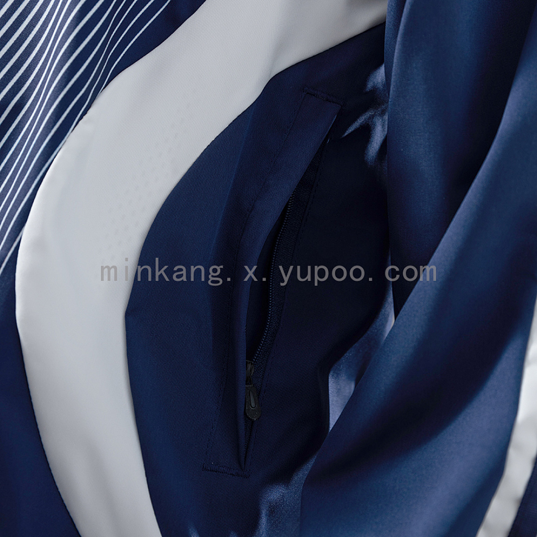 France 05/06 Retro Windbreaker - White & Blue S-XXL 4