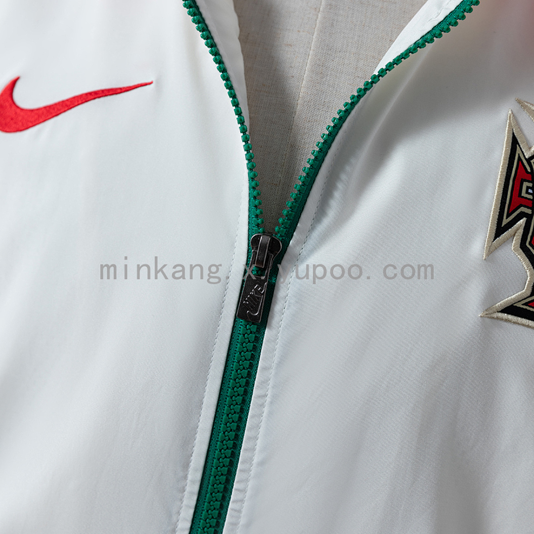 Portugal 10/11 N98 Windbreaker - White S-XXL 6