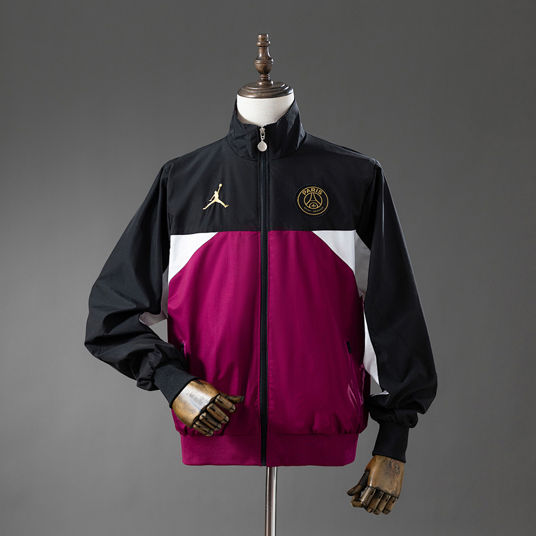 PSG Collaboration Windbreaker - Black & Psychedelic Purple S-XXL 2