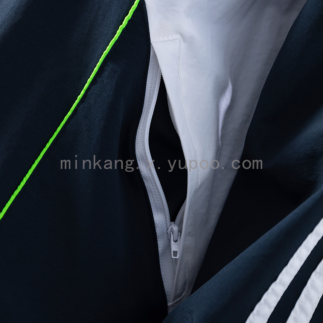 Real Madrid Windbreaker - Navy Blue & White S-XXL 4