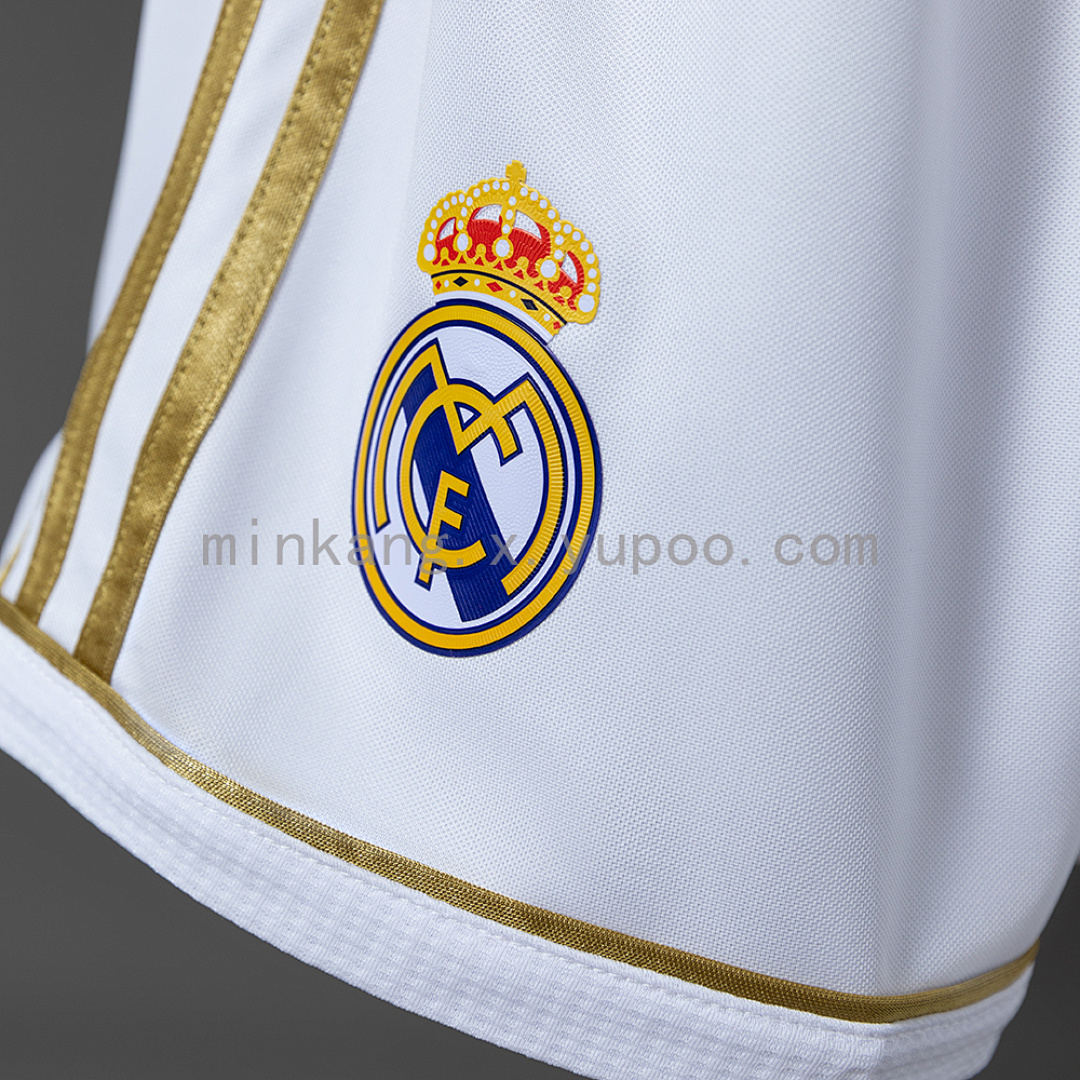 Real Madrid 11/12 Home Retro Shorts S-XXL 5