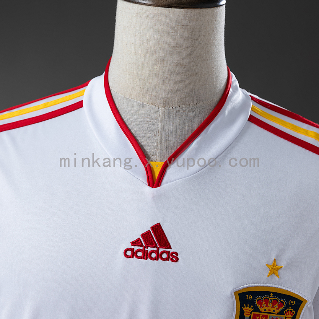 Spain 11/12 Away Retro Jersey S-XXL 9