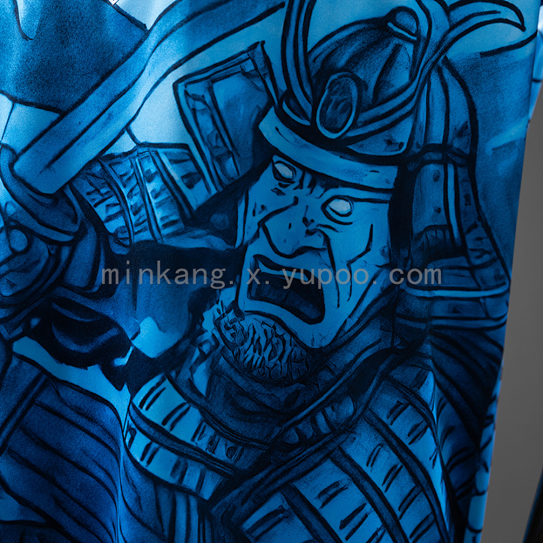 Japan 25/26 Samurai and Blue Dragon Pattern Jersey S-XXL 7