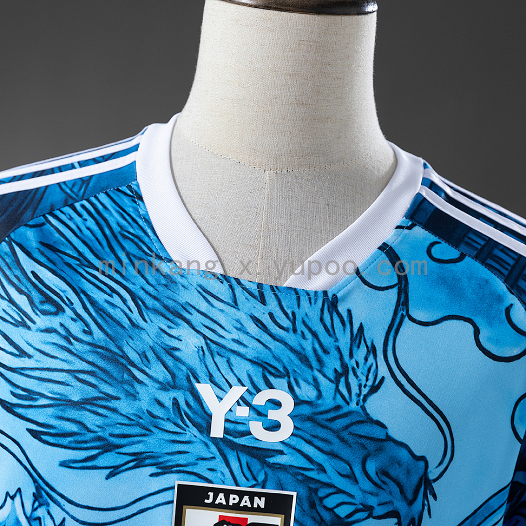 Japan 25/26 Samurai and Blue Dragon Pattern Jersey S-XXL 9