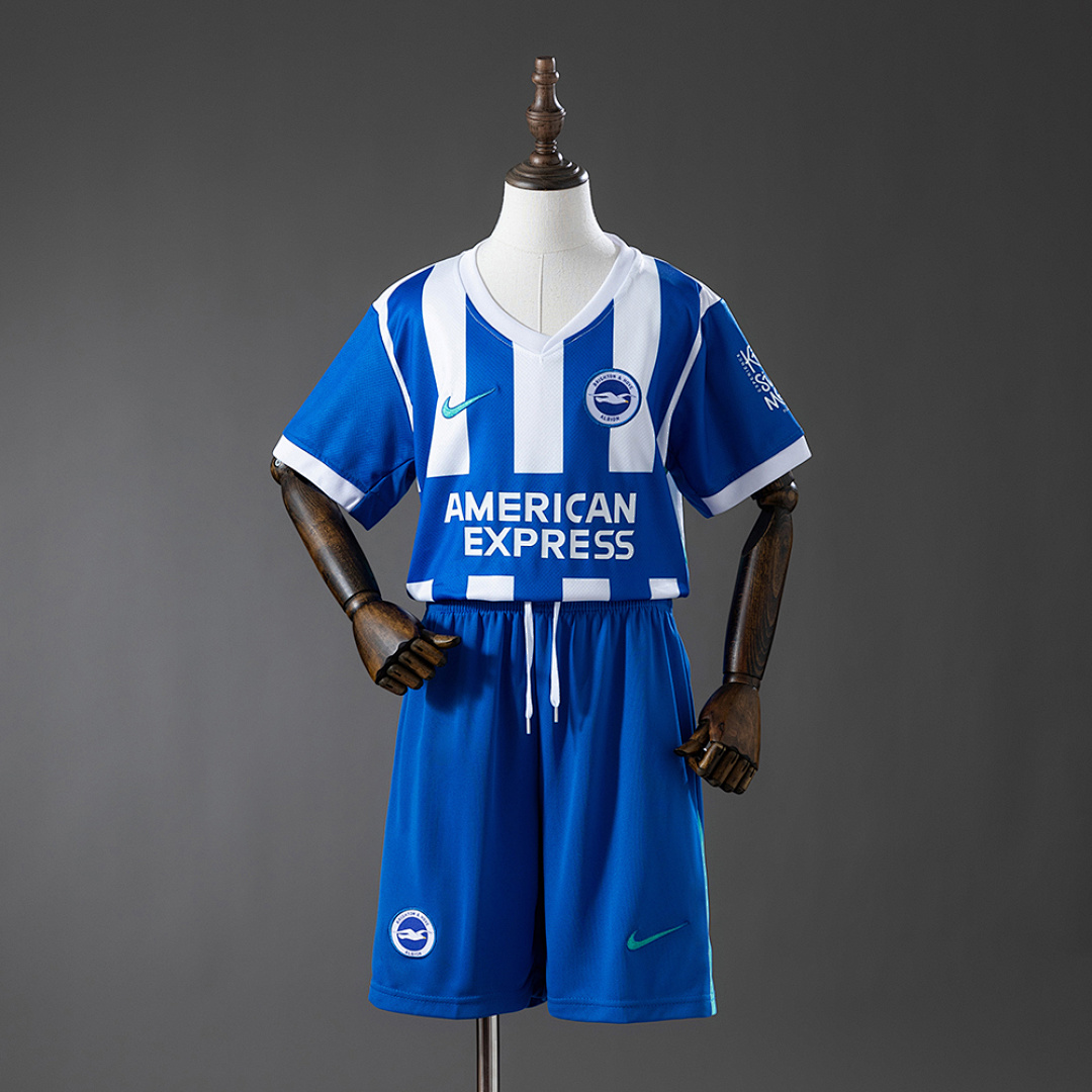 Brighton 25/26 Home Kids kit Jersey SIZE 16-28 2