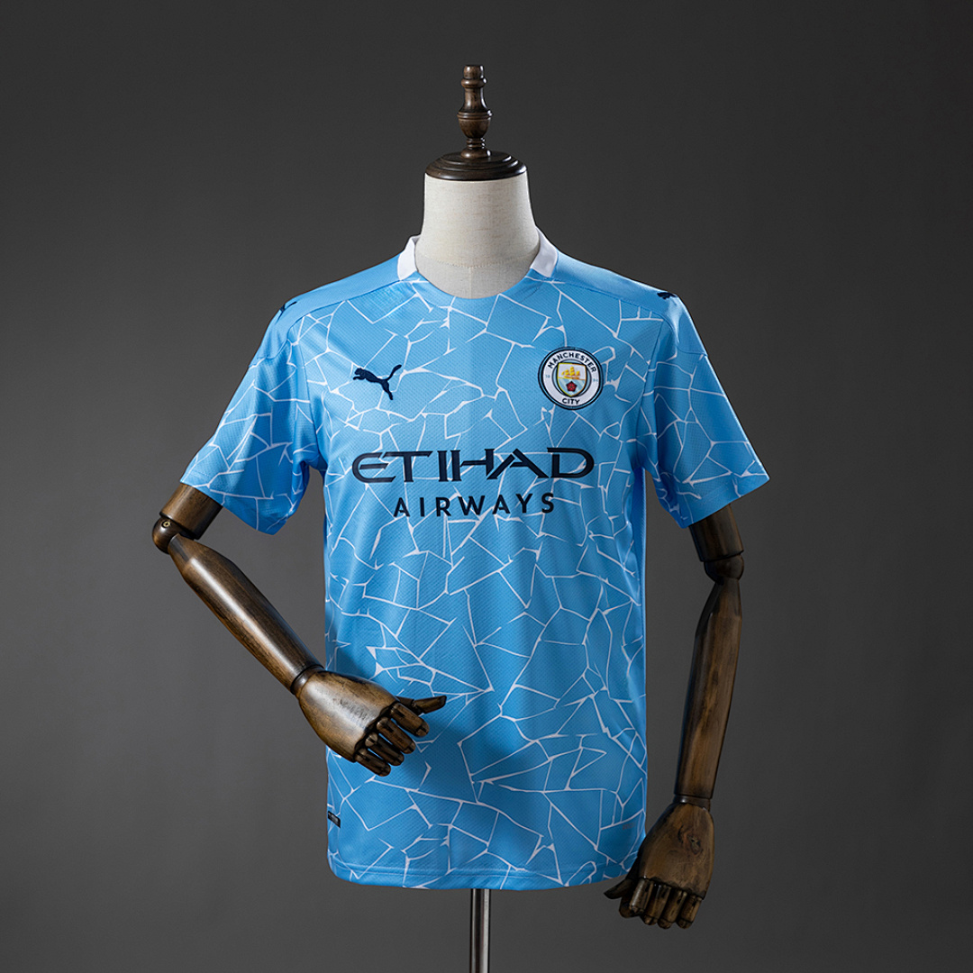 Manchester City 20/21 Home Retro Jersey S-XXL 2
