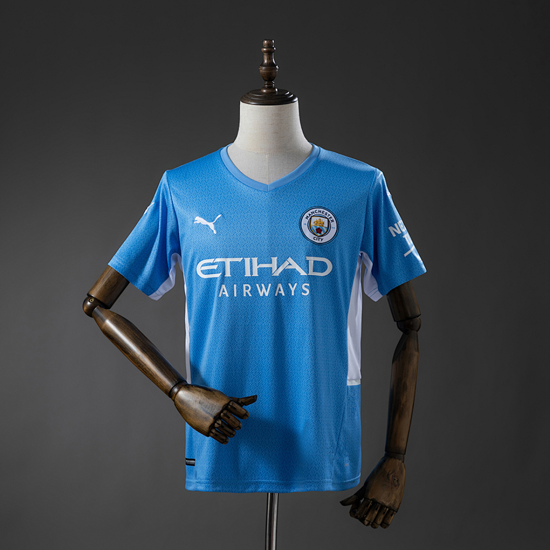 Manchester City 21/22 Home Retro Jersey S-XXL 2