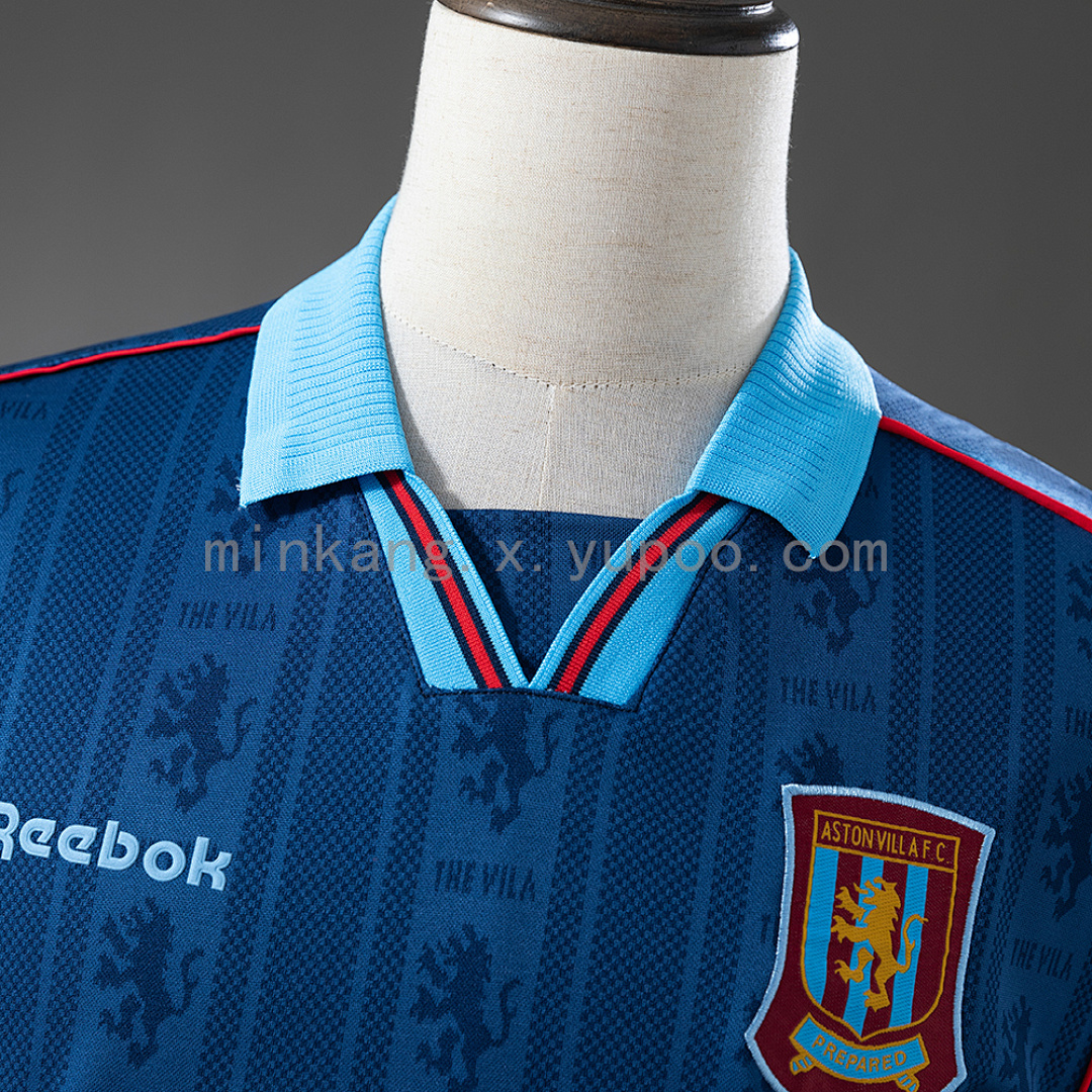 Aston Villa 95/96 Away Retro Jersey S-XXL 8