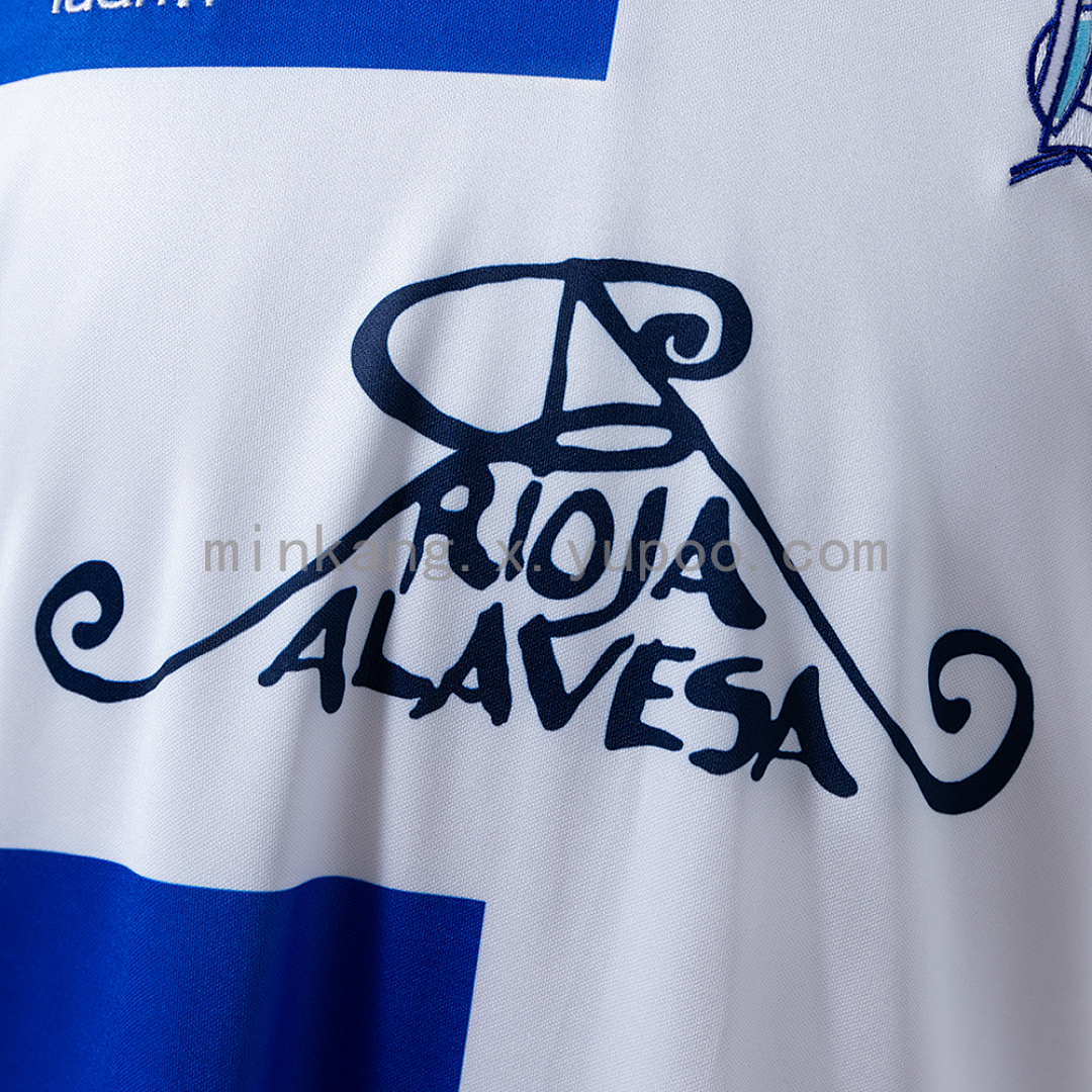 Deportivo Alavés 00/01 Home Retro Jersey S-XXL 8