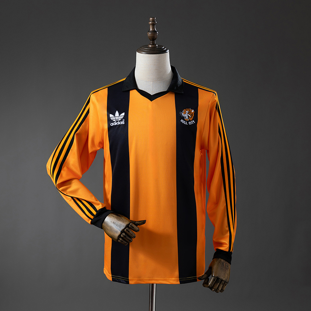 Hull City 81/82 Home Long-Sleeve Retro Jersey S-XXL 2