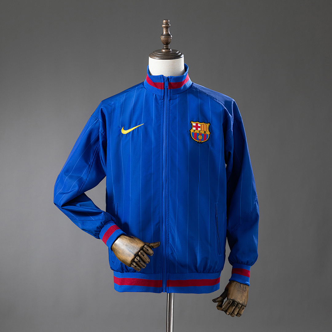 Barcelona 25/26 Team Anthem Windbreaker - Blue S-XXL 2