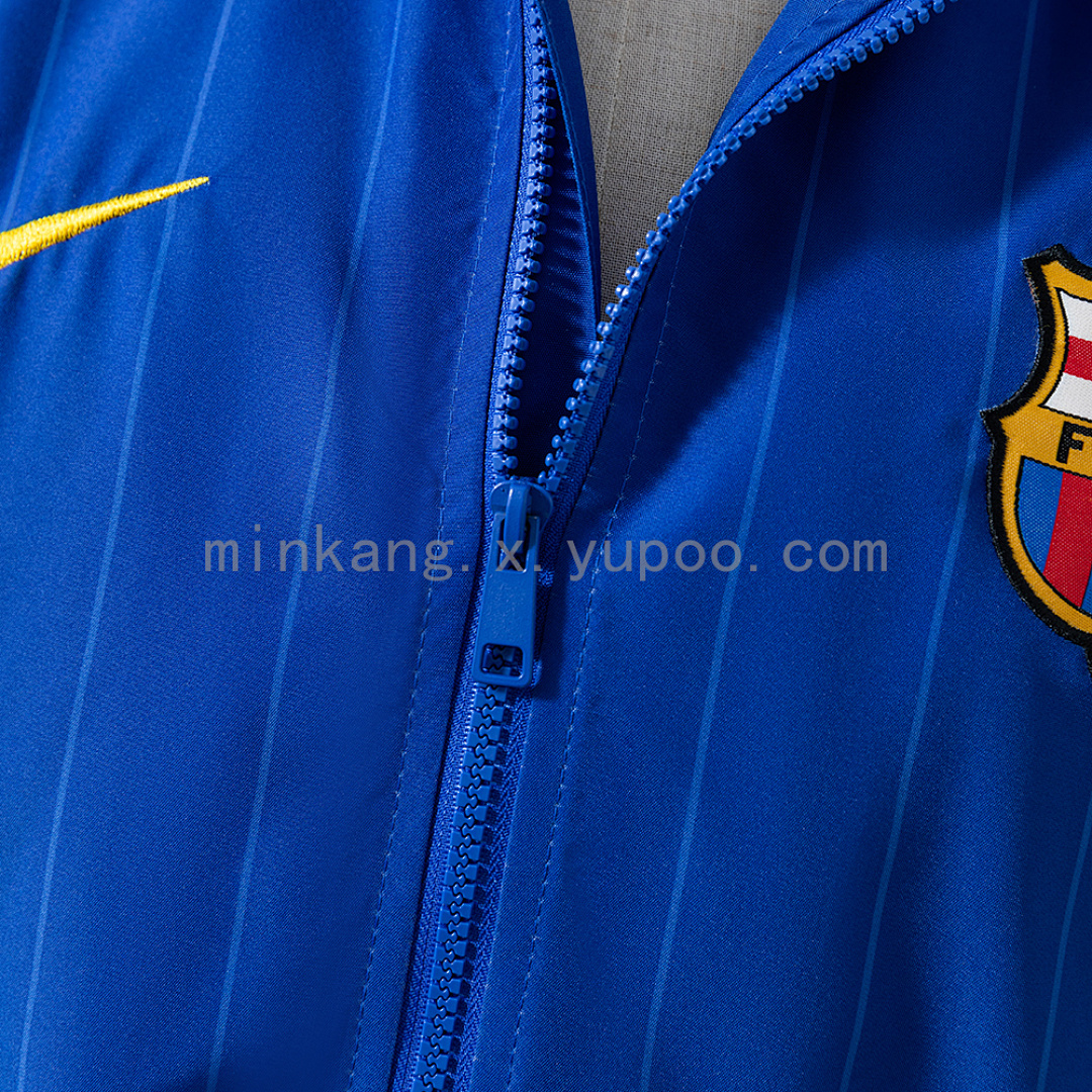 Barcelona 25/26 Team Anthem Windbreaker - Blue S-XXL 6