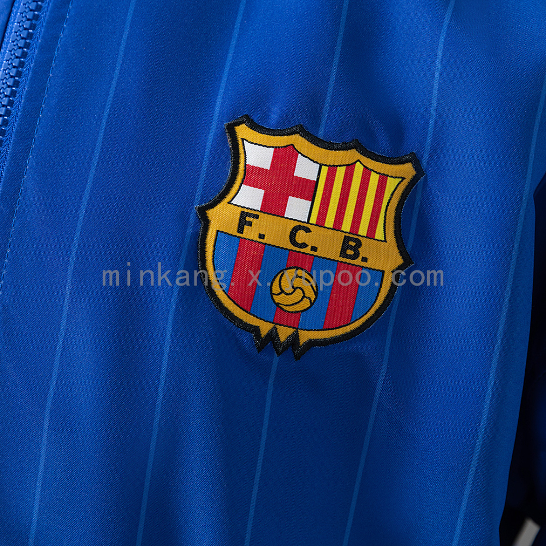 Barcelona 25/26 Team Anthem Windbreaker - Blue S-XXL 8