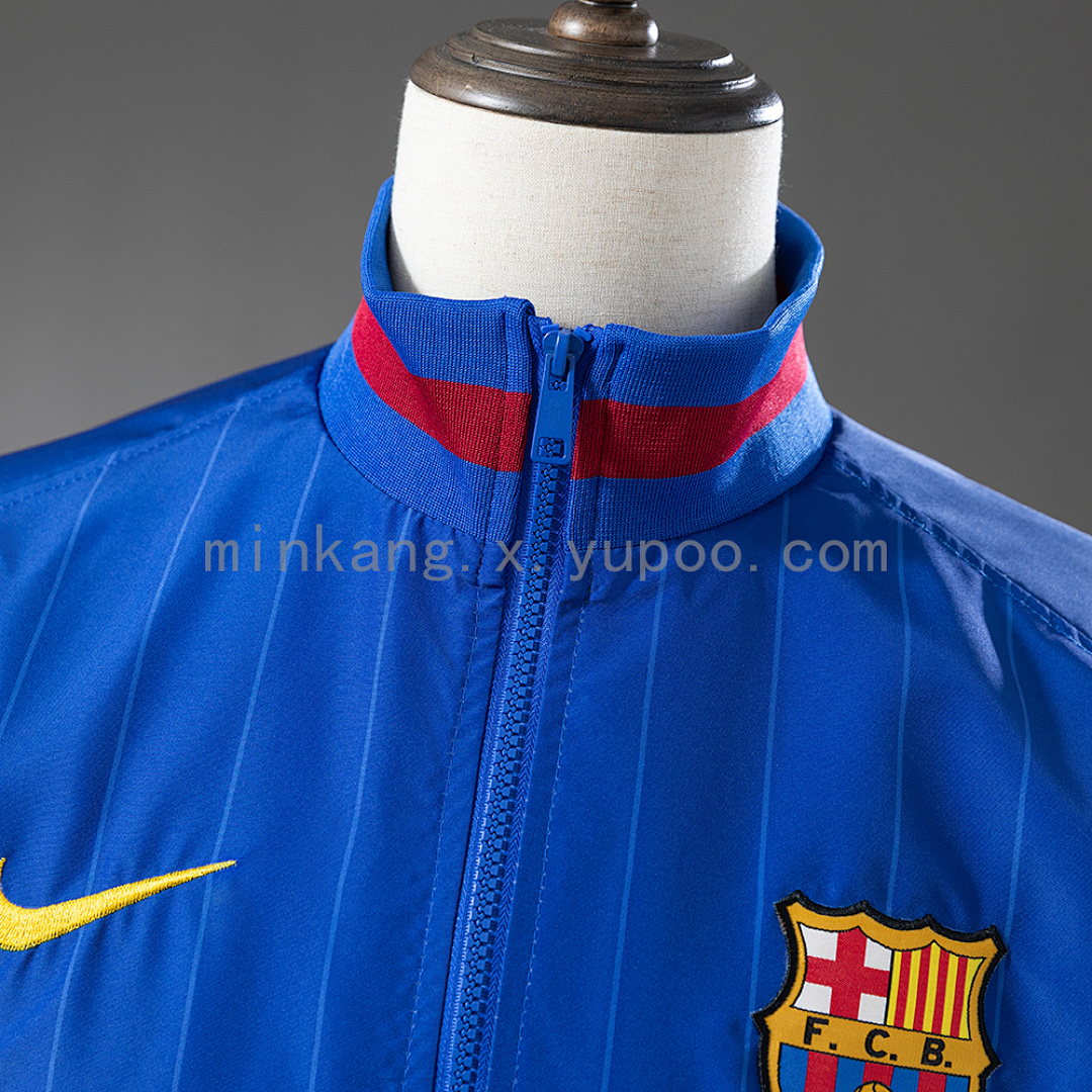 Barcelona 25/26 Team Anthem Windbreaker - Blue S-XXL 9