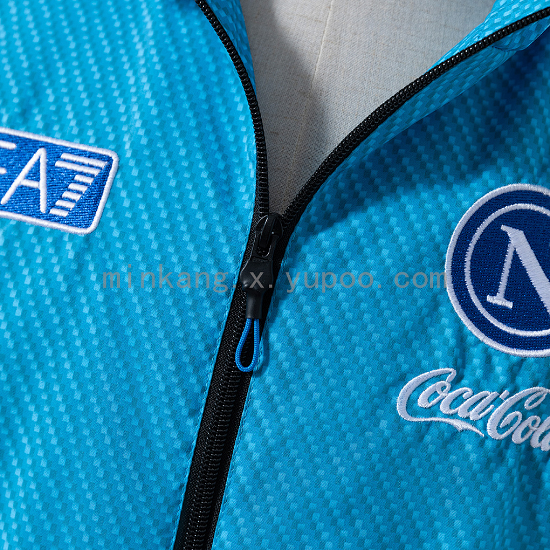 Napoli 25/26 Windbreaker - Sky Blue S-XXL 7