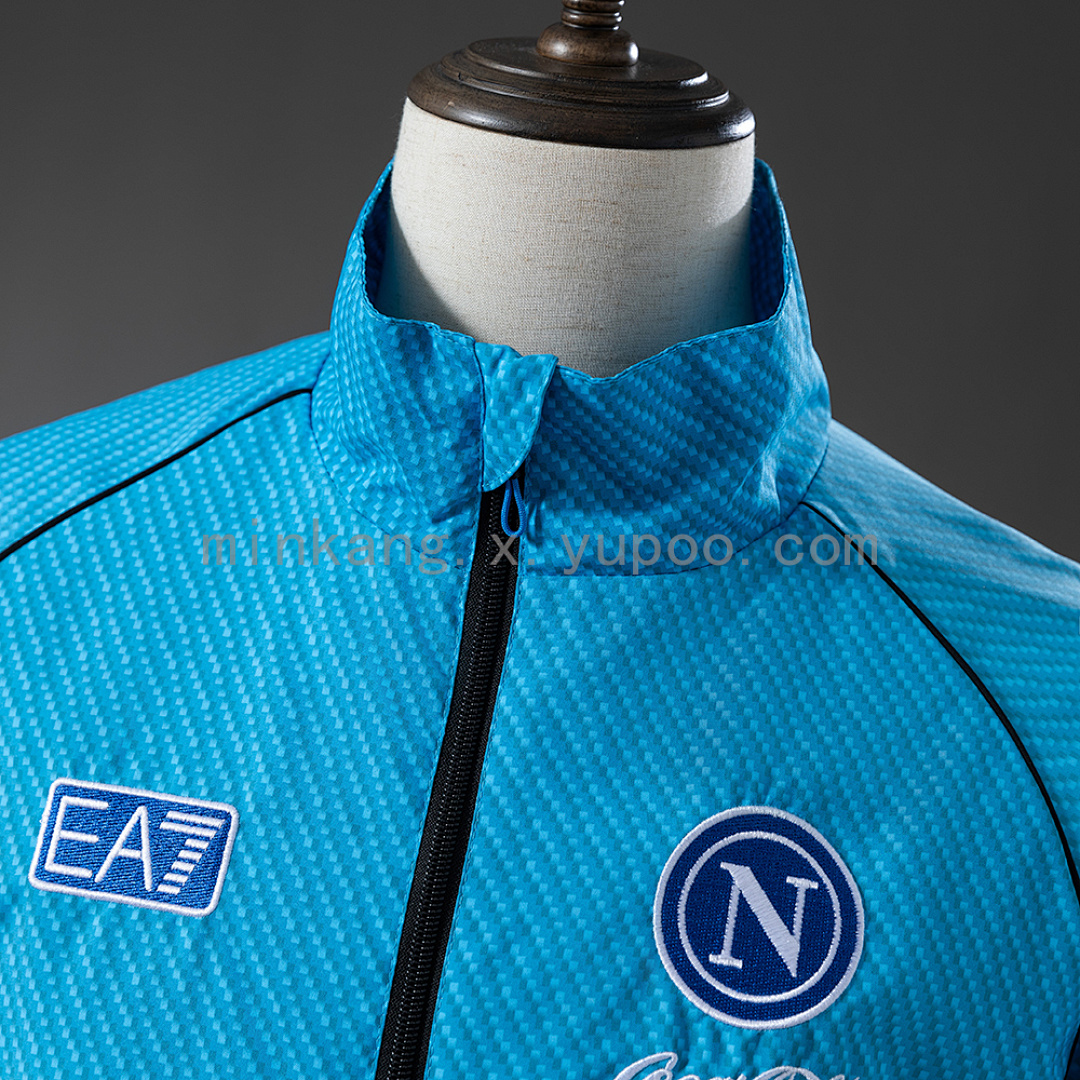 Napoli 25/26 Windbreaker - Sky Blue S-XXL 10