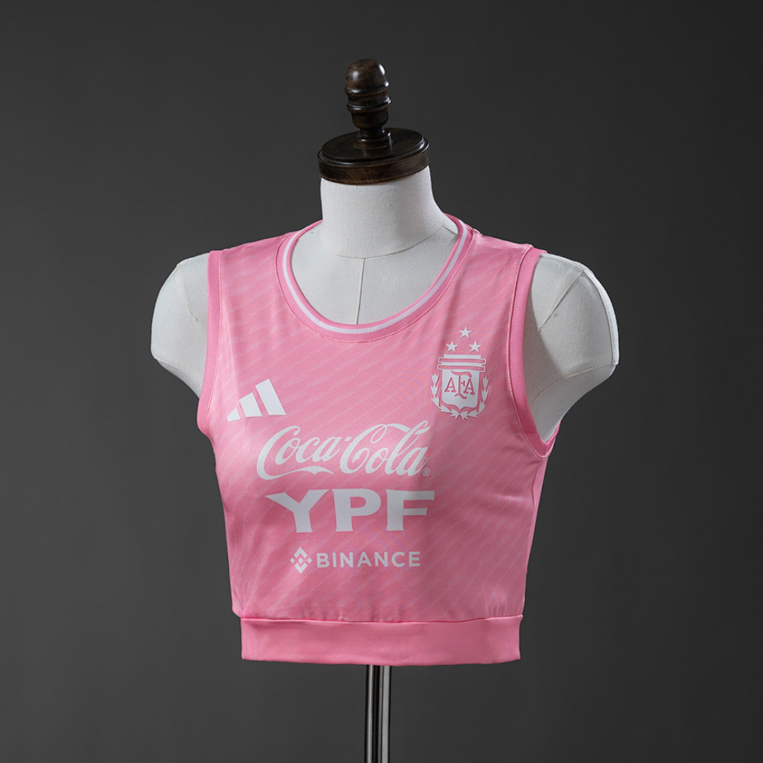 Argentina 25/26 Pink Women's Vest S-XXL 2