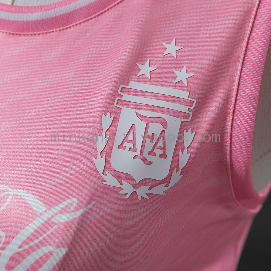 Argentina 25/26 Pink Women's Vest S-XXL 7