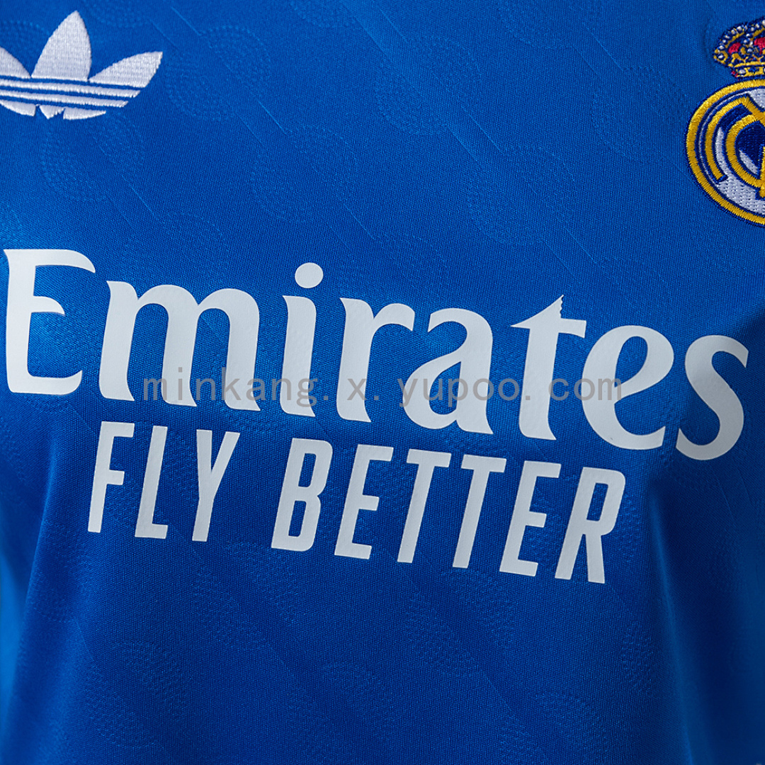 Real Madrid 25/26 Third Away Women's crop top style S-XXL 9