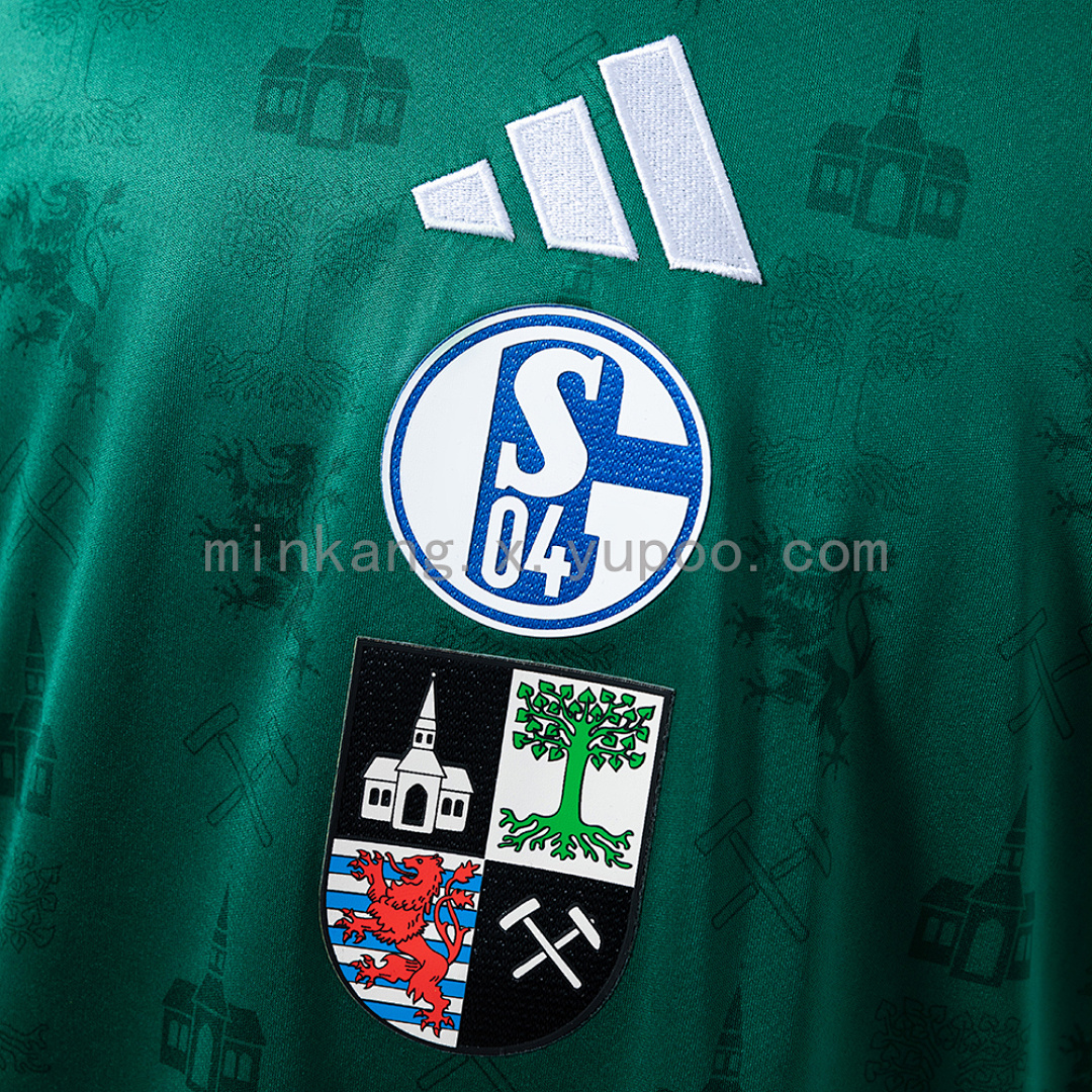Schalke 04 25/26 Commemorative Edition - Green Jersey S-XXL 7