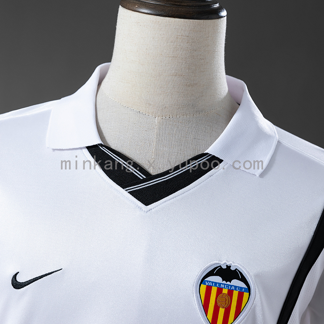 Valencia 00/01 Retro Long-Sleeve Jersey S-XXL 9