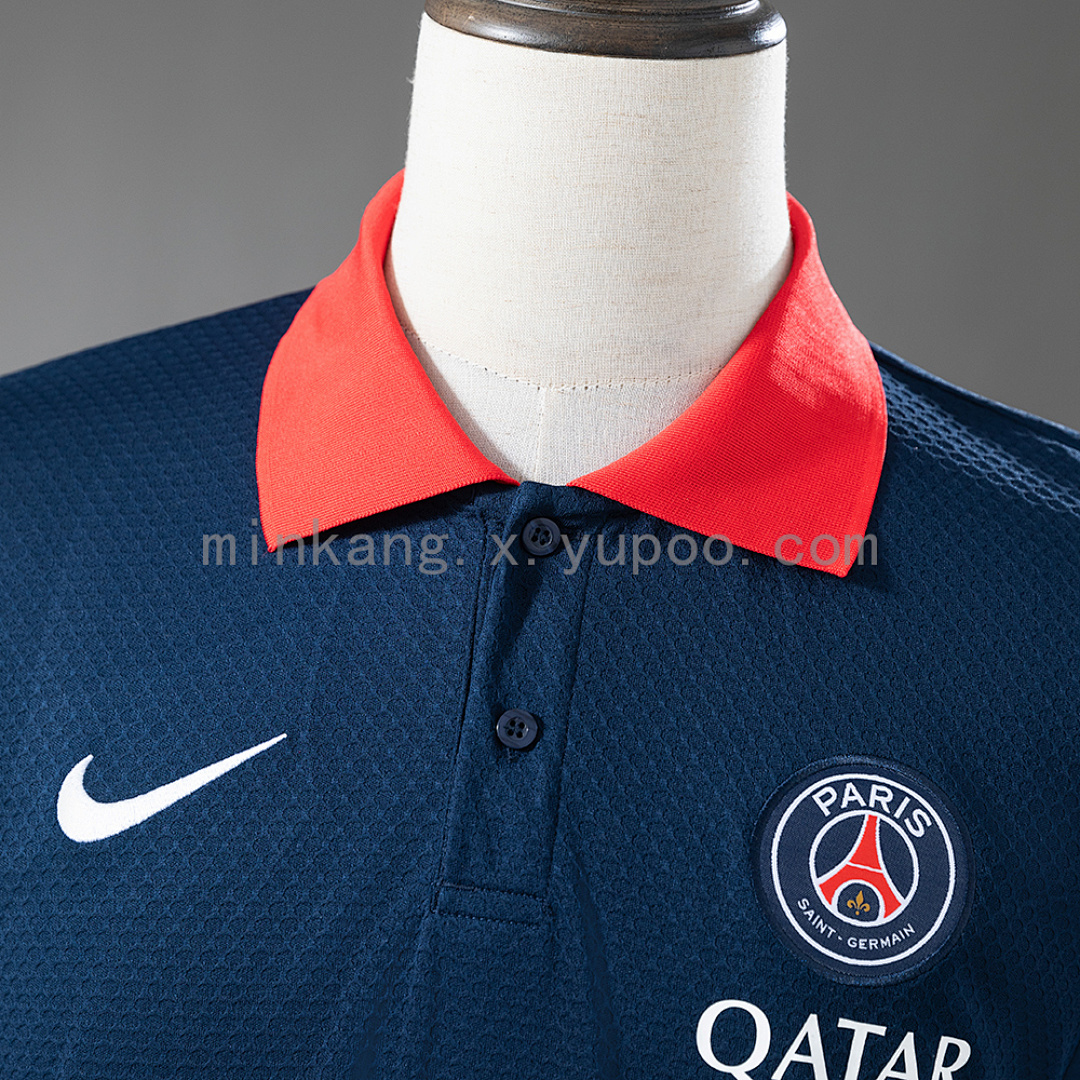 PSG 25/26 POLO - Cyan S-XXL 7