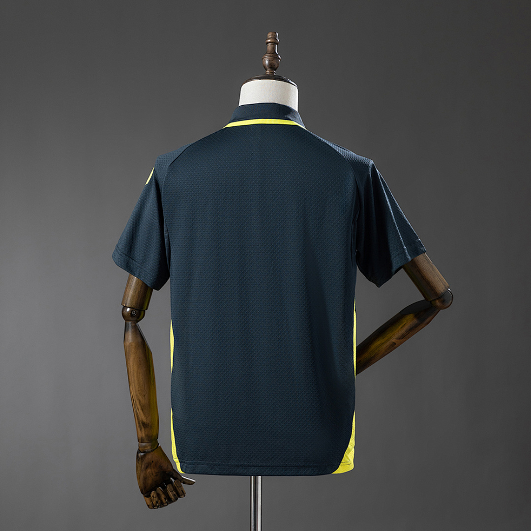 Real Madrid 25/26 POLO - Dark Grey & Yellow S-XXL 3