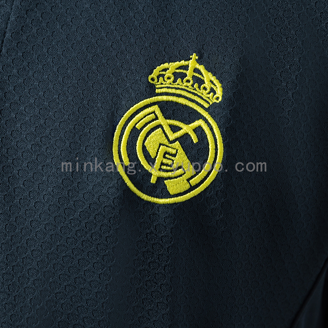 Real Madrid 25/26 POLO - Dark Grey & Yellow S-XXL 6