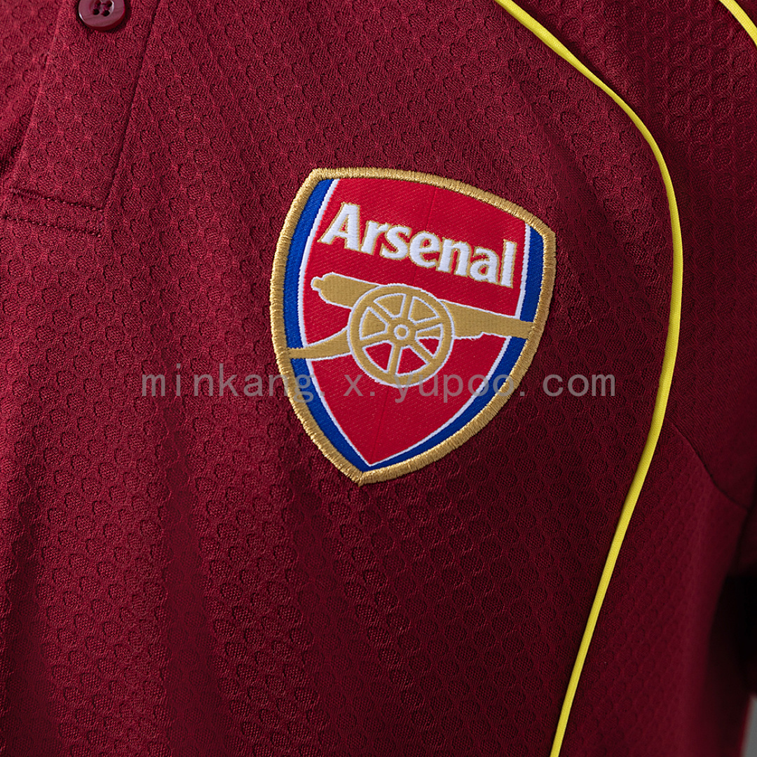 Arsenal 25/26 POLO - Burgundy S-XXL 6