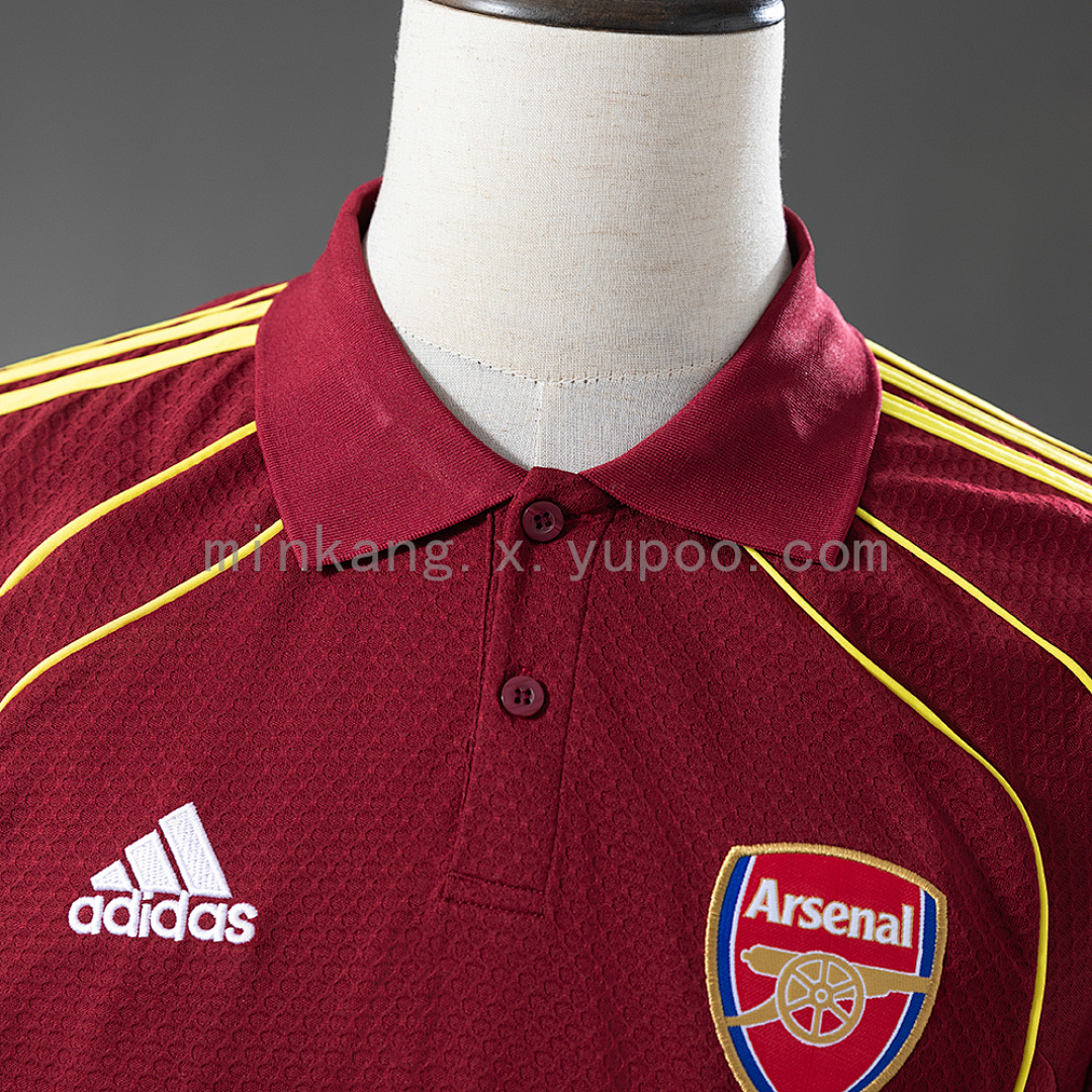 Arsenal 25/26 POLO - Burgundy S-XXL 7