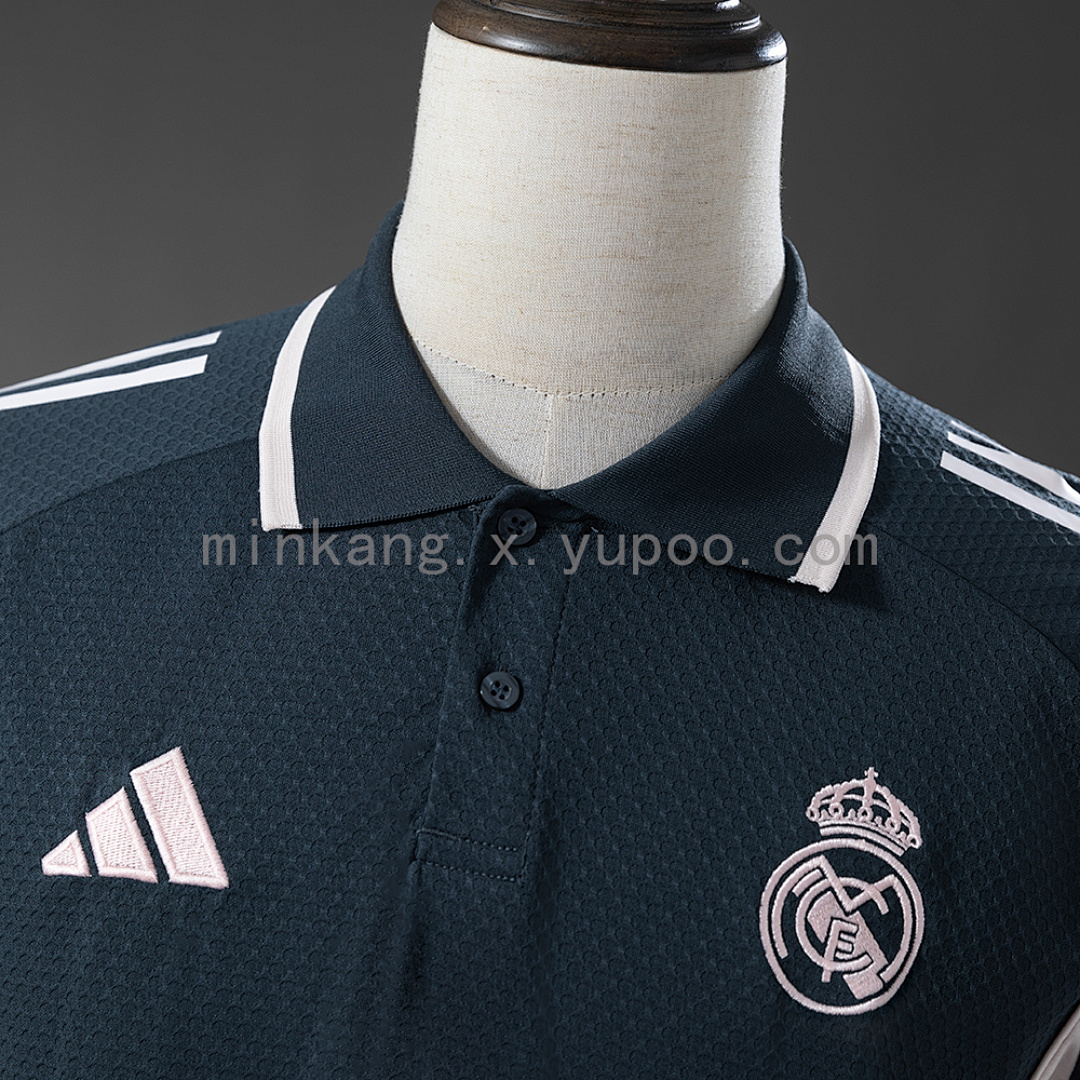 Real Madrid 25/26 POLO - Black & Pink S-XXL 7