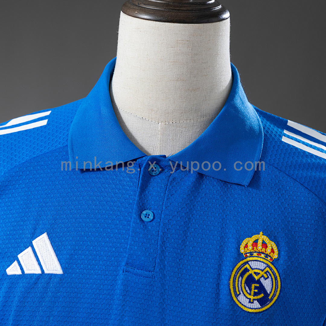 Real Madrid 25/26 POLO - Blue S-XXL 7