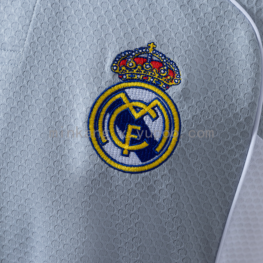 Real Madrid 25/26 POLO - Grey & White S-XXL 6