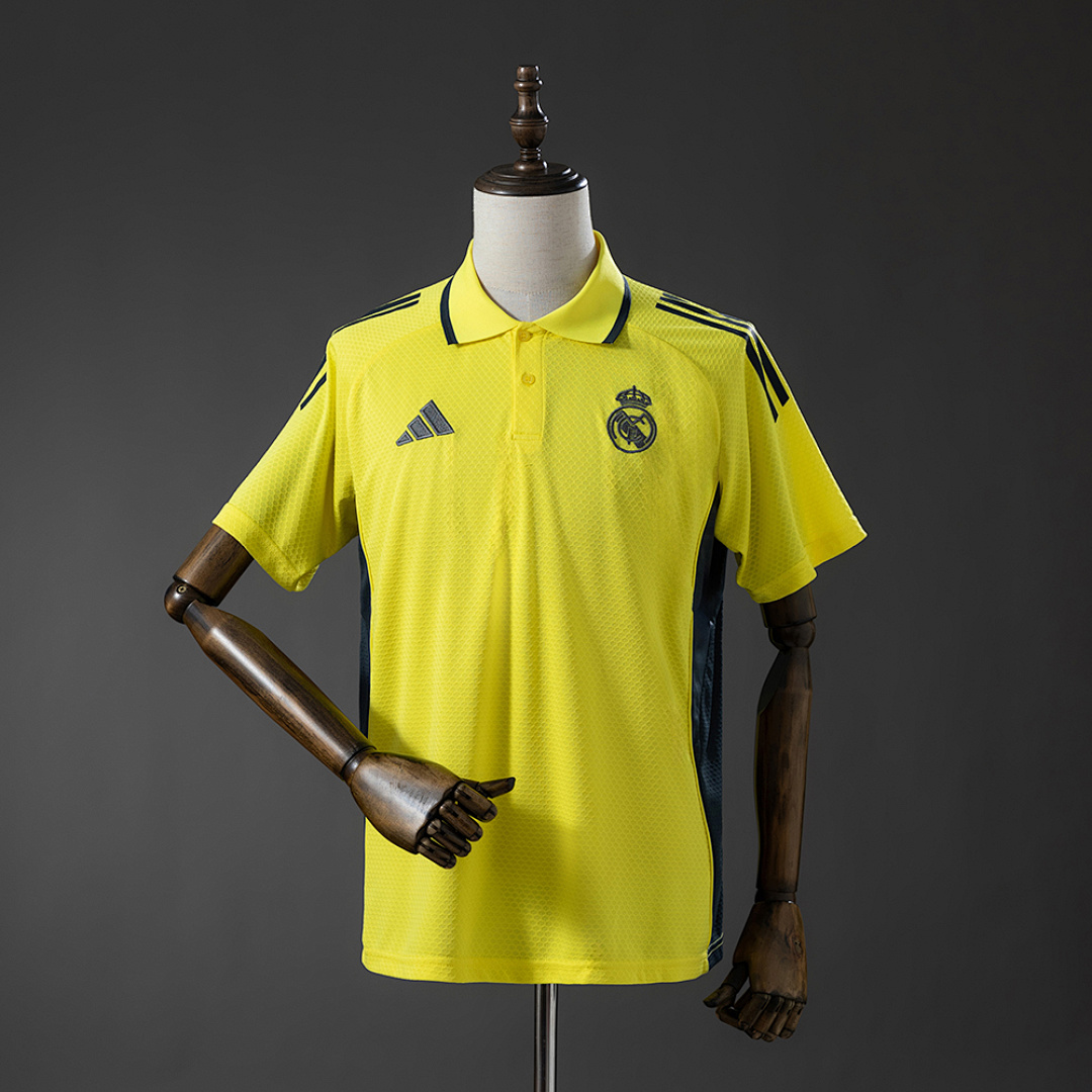 Real Madrid 25/26 POLO - Yellow S-XXL 2