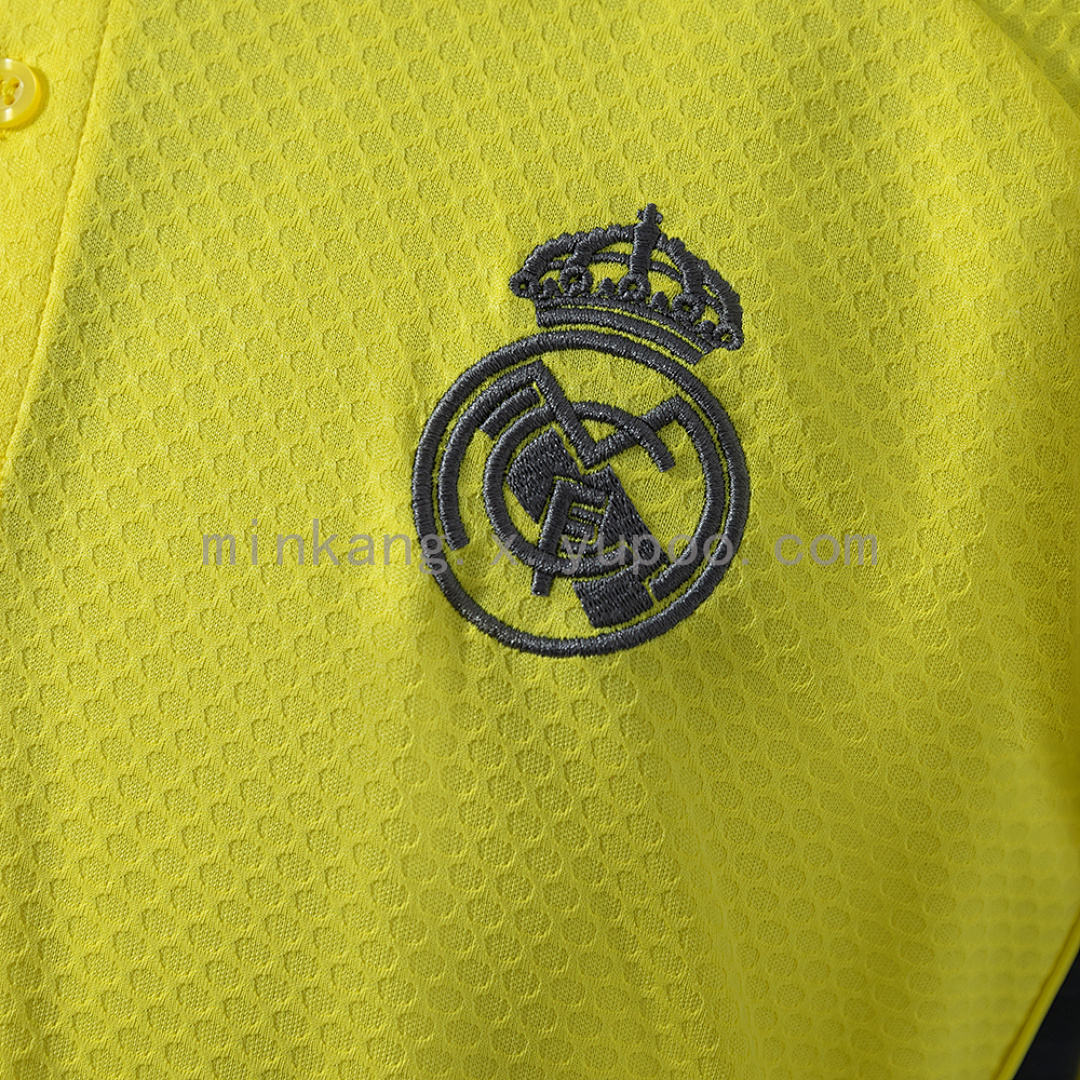Real Madrid 25/26 POLO - Yellow S-XXL 6