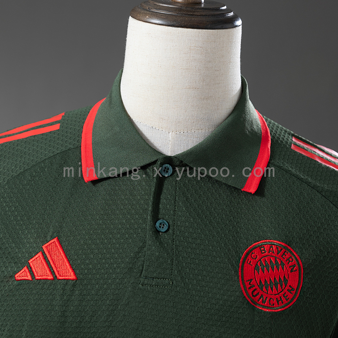 Bayern Munich 25/26 POLO - Dark Green S-XXL 7