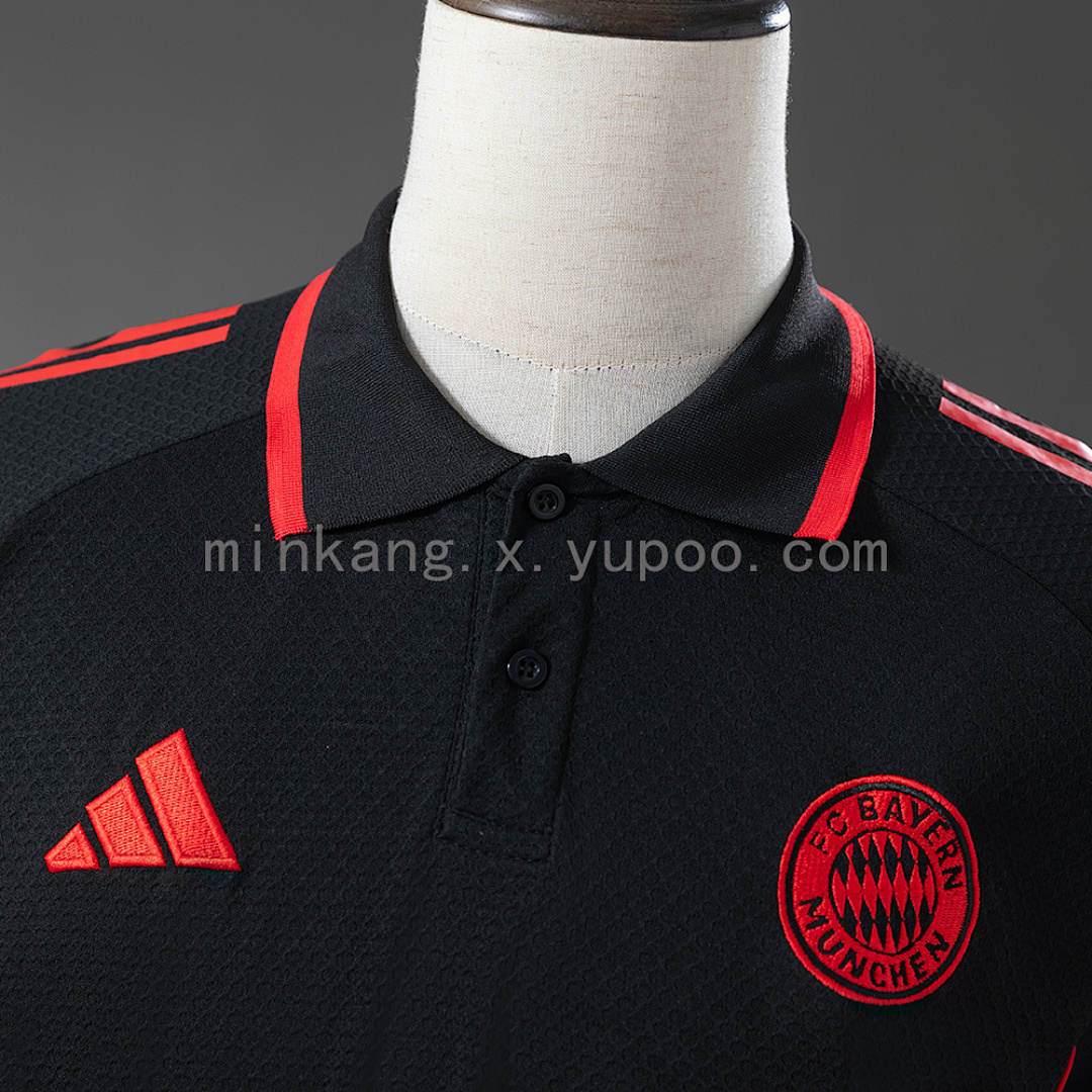 Bayern Munich 25/26 POLO-Black S-XXL 7