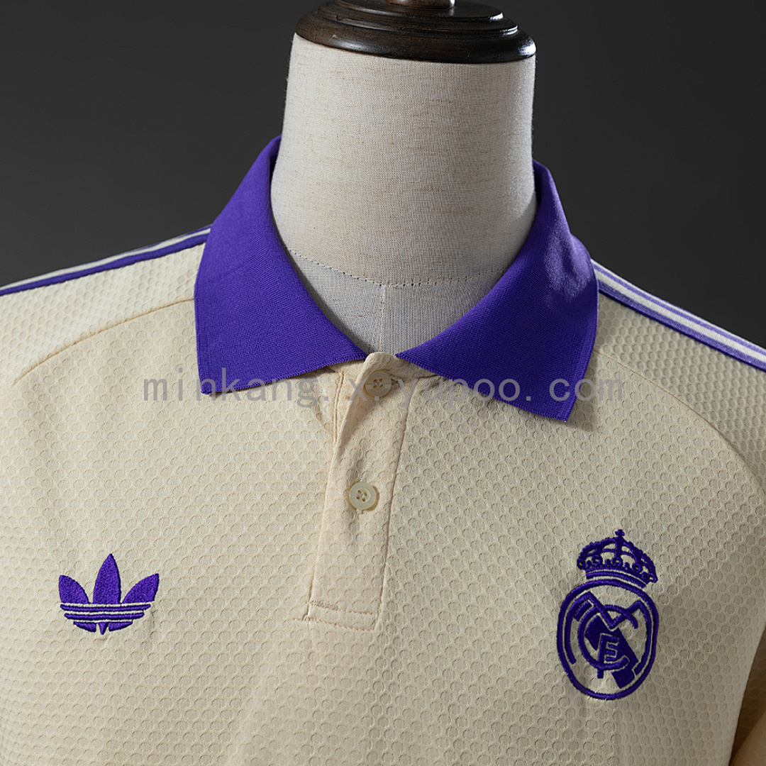 Real Madrid 25/26 POLO - Apricot S-XXL 7